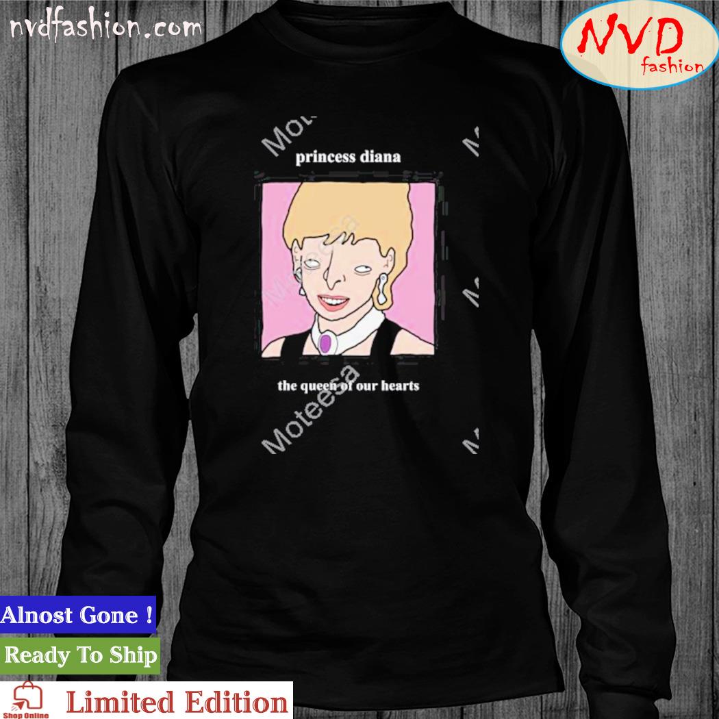 Princess Diana the queen of our hearts art design t-s longsleeve