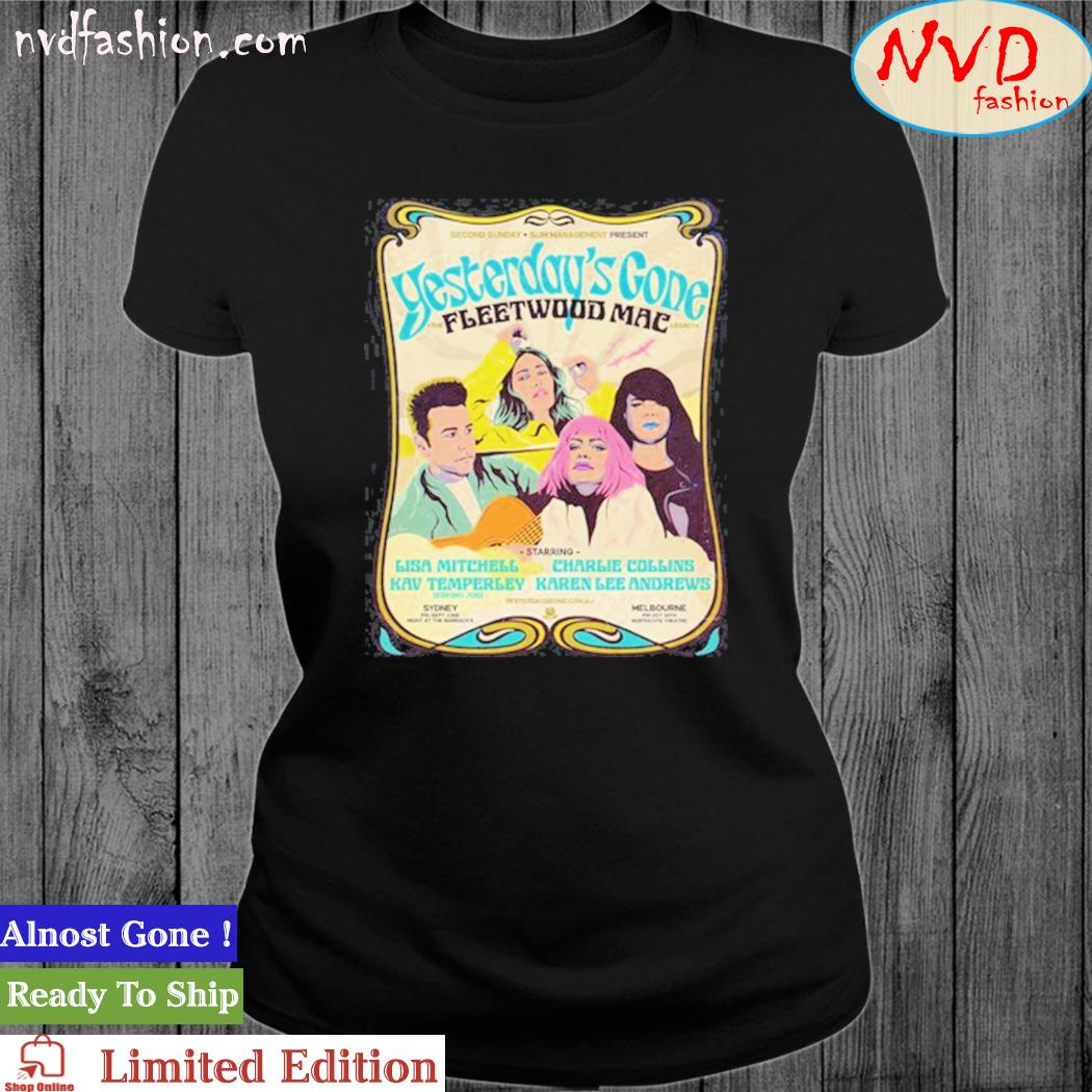Yesterday's gone the fleetwood mac legacy photo design t-s women