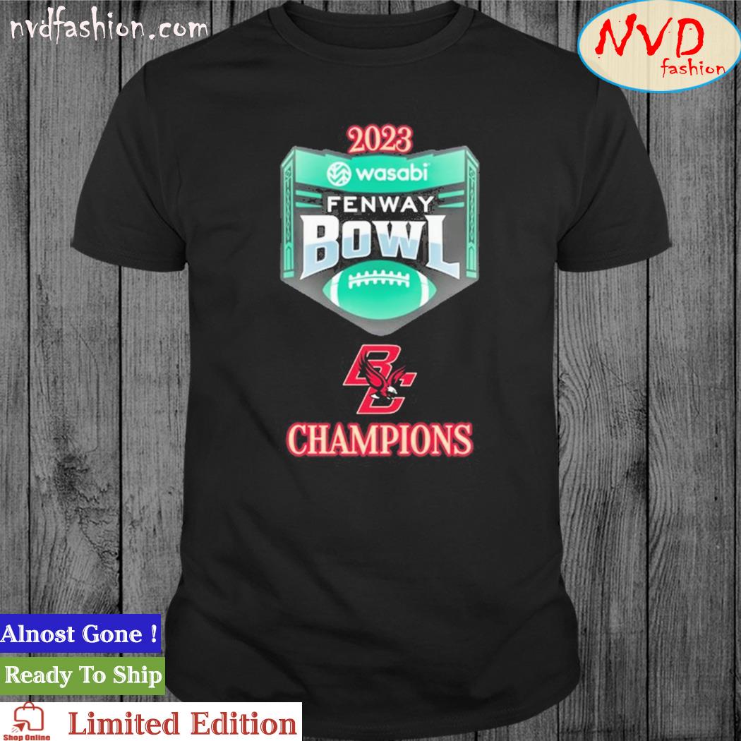 BC 2023 Fenway Bowl Champions Shirt