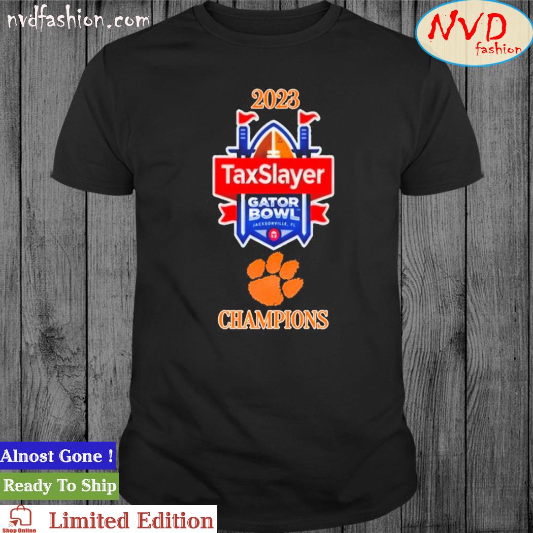 Clemson Tigers 2023 Gator Bowl Champions Shirt