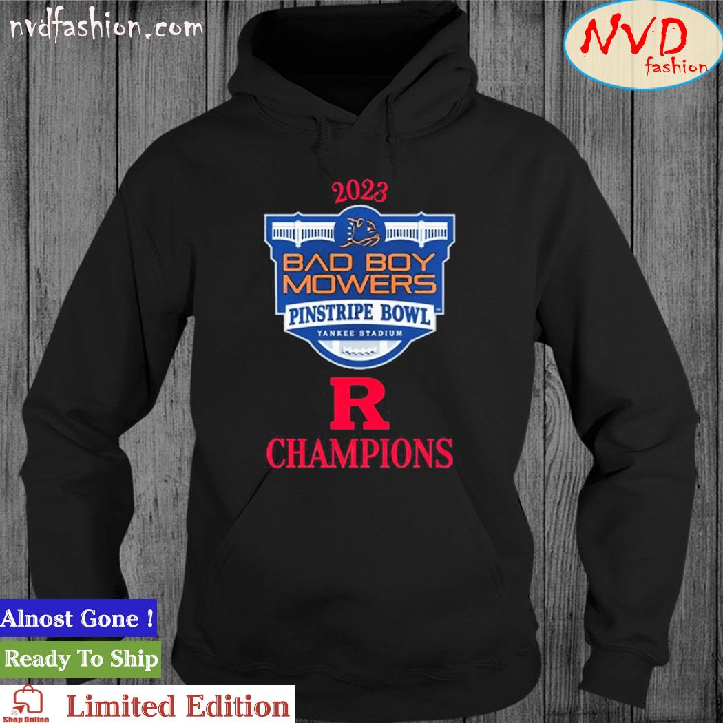 Rutgers 2023 Pinstripe Bowl Champions Shirt hoodie